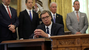 Aleksandras Vučičius Baltuosiuose rūmuose