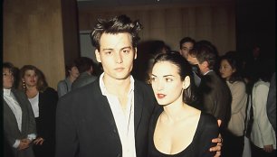 Johnny Deppas ir Winona Ryder (1990 m.)