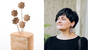 Elžbieta Monkevič ir jos keptas &bdquo;Medaus tortas&ldquo;