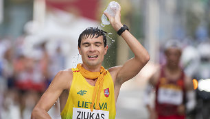 Marius Žiūkas Tokijo olimpinėse žaidynėse.