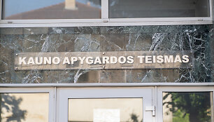 Kaune prane&scaron;ta apie užminuotą teismo pastatą