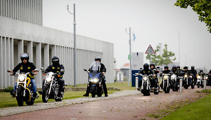 Baikerių klubo &bdquo;Satudarah&ldquo; nariai