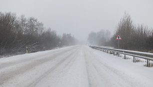 Lietuvą užklojo sniegas