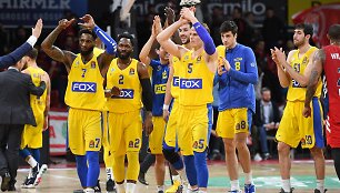 Tel Avivo krep&scaron;inio komanda &bdquo;Maccabi&ldquo; / Jan Huebner/Martin via www.imago-images.de / www.imago-images.de