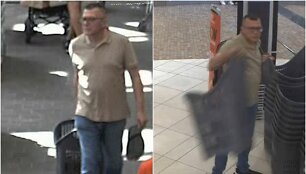 Vagystės i&scaron; parduotuvės tyrime ie&scaron;komas vyras: pažįstate?