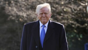 JAV prezidentas Donaldas Trumpas / Jacquelyn Martin / AP
