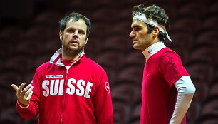 Severinas Luthis ir Rogeris Federeris