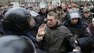 Rusijos opozicijos lyderis Aleksejus Navalnas