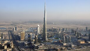 1. Dubajaus Burdž Chalifa dangoraižis &ndash; 828 m