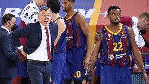 &Scaron;arūnas Jasikevičius ir Cory Higginsas