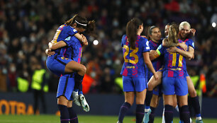 &bdquo;Barcelona&ldquo; futbolininkių triumfas.