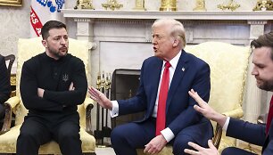 Volodymyras Zelenskis, Donaldas Trumpas, J.D.Vance'as