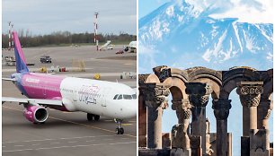 „Wizz Air“ iš Vilniaus skraidins į Jerevaną