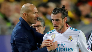 Z.Zidane'as ir G.Bale'as