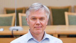 Kalbos inspekcijos vadovas Audrius Valotka / Valdas Kopūstas/BNS nuotr.