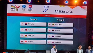 Burtų ceremonijos akimirka