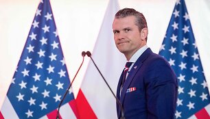 Pete'as Hegsethas / WOJTEK RADWANSKI / AFP