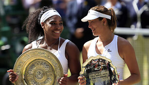 Serena Williams ir Garbine Muguruza