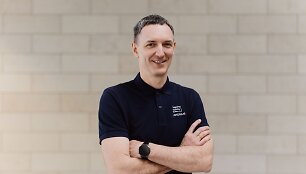 Andrius Kni&scaron;ka.  Vilniaus Gabijos progimnazijos direktorius 