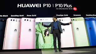 &bdquo;Huawei P10&ldquo; ir  &bdquo;Huawei P10 Plus&ldquo;pristatymas