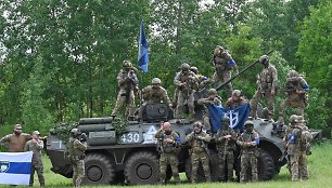 Partizanai ar diversantai: kas yra „Rusijos laisvės“ legionas ir Rusijos savanorių korpusas?