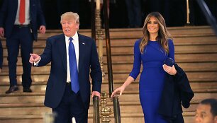 Donaldas Trumpas ir Melania Trump (2016 m.)