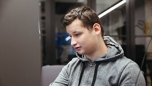SOS vaikų kaimų jaunuolis Lukas