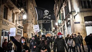 Demonstracija prie&scaron; Globalaus saugumo įstatymą