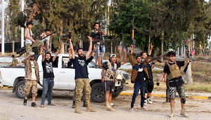 Libijos vienybės vyriausybės pajėgos Tripolyje
