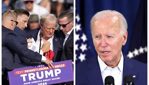 Donaldas Trumpas ir Joe Bidenas