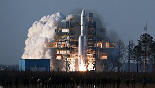 Ankstesnis &bdquo;Angara&ldquo; tipo raketos paleidimas