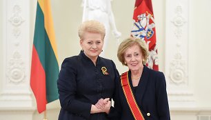 Dalia Grybauskaitė ir Alma Adamkienė