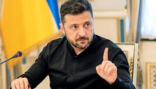 Volodymyras Zelenskis / AFP