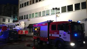 Gaisras Vilniuje, Žalgirio gatvėje