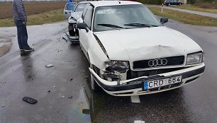 Automobilių avarija Šilutės rajone 