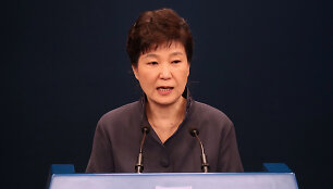 Pietų Korėjos prezidentė Park Geun-hye