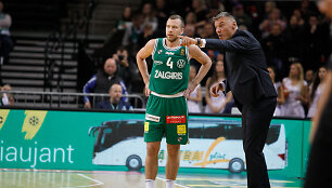 Lukas Lekavičius ir &Scaron;arūnas Jasikevičius