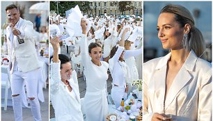 Žilvinas Grigaitis, „Le Dîner en Blanc“ akimirka, Simona Burbaitė