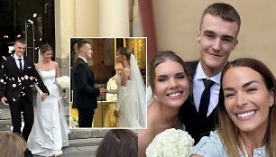 TV laidų vedėjos Monikos Maluškaitės ir Dainiaus Čeplinsko vestuvės