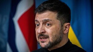 Volodymyras Zelenskis / AFP