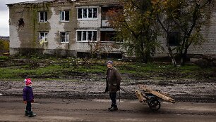 Karas Ukrainoje. Donecko sritis