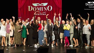 „Domino“ teatro sezono pristatymo akimirka