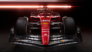 „Scuderia Ferrari“ 2023 m. bolido pristatymas