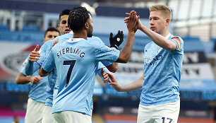 Kevinas De Bruyne ir Raheemas Sterlingas