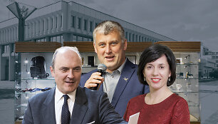 Valius Ąžuolas, Vaida Aleknavičienė ir Giedrius Drukteinis