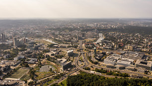 Nacionalinio stadiono statybų ir griovimo eiga