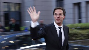 Nyderlandų ministras pirmininkas Markas Rutte