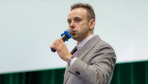 Knygos pristatymo akimirka