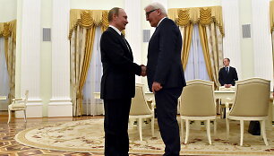 Vladimiras Putinas ir Frankas-Valteris Steinmeieris