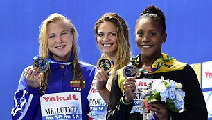 Rūta Meilutytė, Julija Jefimova ir Alia Atkinson